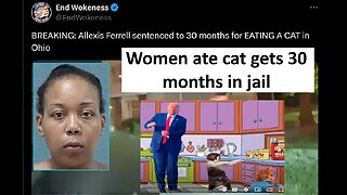 Ohio women convicted of eating cat, gets 30 months in jail