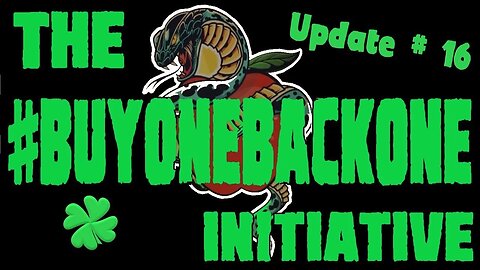 Am I feeling Lucky? Yes...yes I am! #BuyOneBackOne Update 16