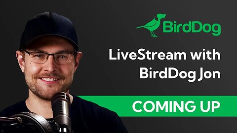 Open Forum to Chat about BirdDog and NDI! PLUS a Special Guest!