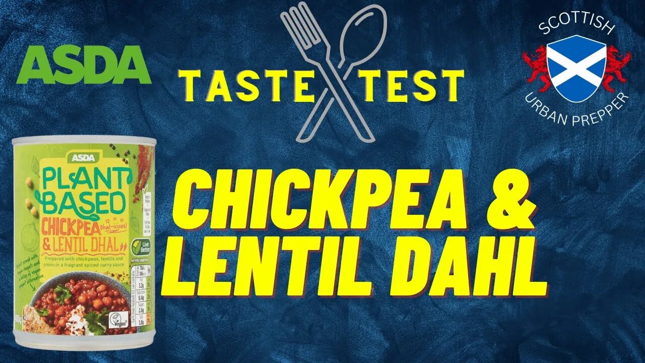 What are we eating - Asda - Chickpea and Lentil Dahl