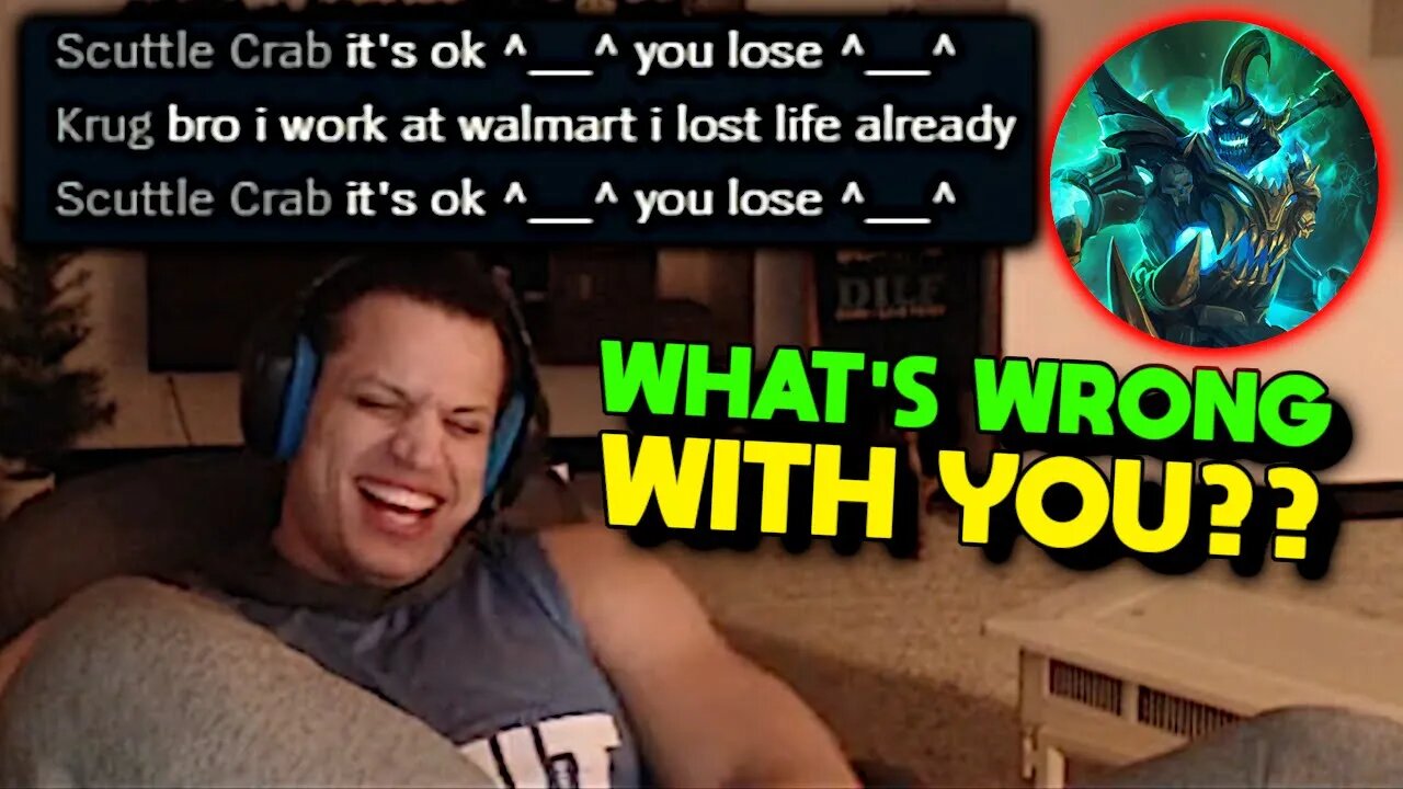 Tyler1 Laughs at Silver Jungle Abuser