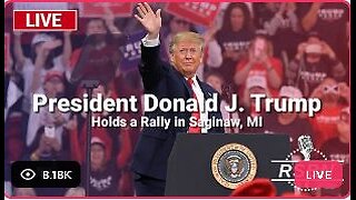 Trump Rally in Saginaw, Michigan - WATCH PARTY! 10.03.2024