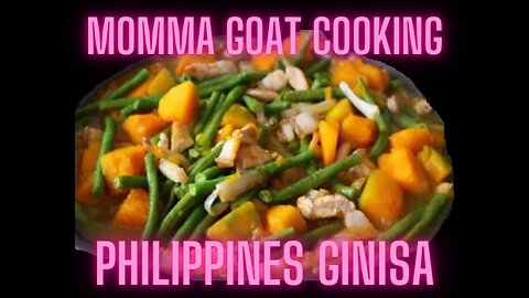 Momma Goat Cooking - Philippines Ginisa (Sauteed White Squash)