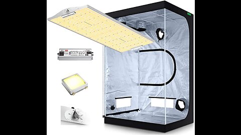 VIPARSPECTRA XS4000 LED Grow Light Use with Samsung LM301B Diodes & MeanWell Driver, Dimmable F...