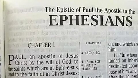 Ephesians: Chapters 01-03