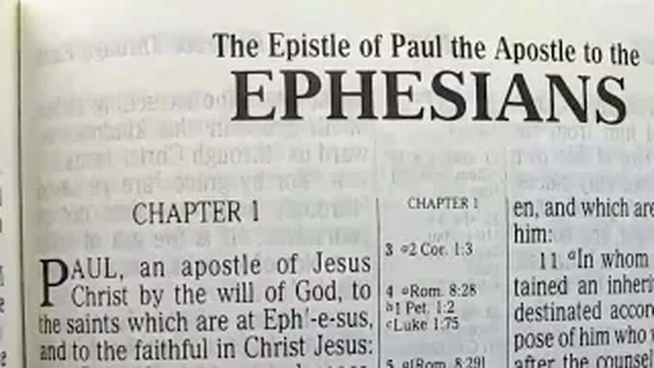 Ephesians: Chapters 01-03