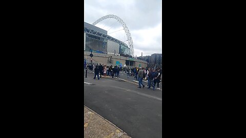 live at wembley real Madrid fans