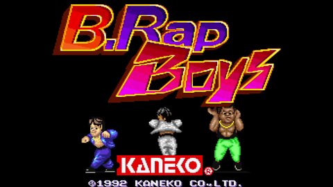 B.Rap Boys Arcade Game, Kaneko 1992, playthrough