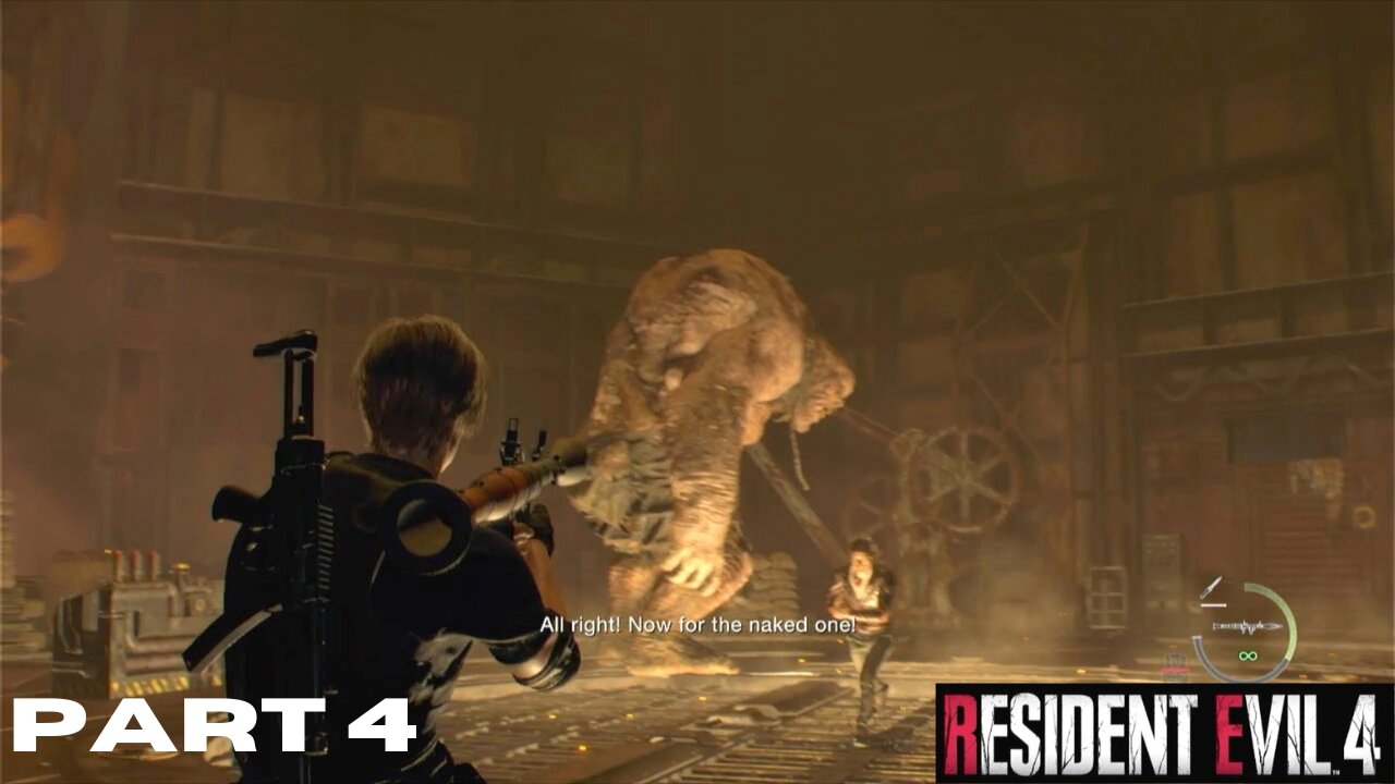 Resident Evil 4 REMAKE: 3RD Run INFINITE ROCKET LAUNCHER PART 4