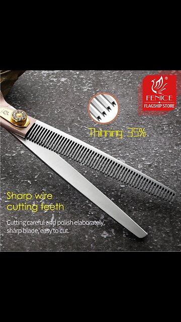 Professional 7/7.5 inch pet dog grooming scissors
