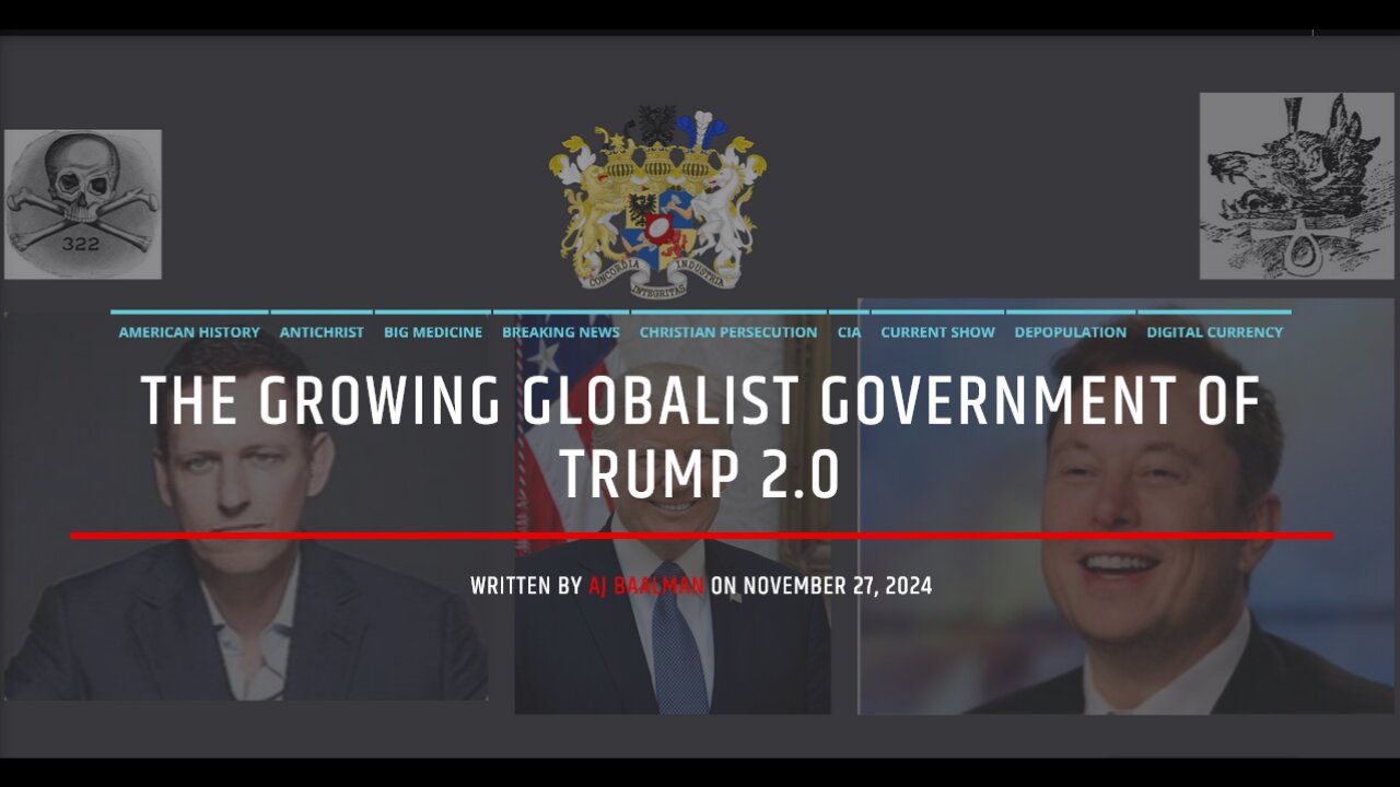 The Growing Globalist Government Of Trump 2.0