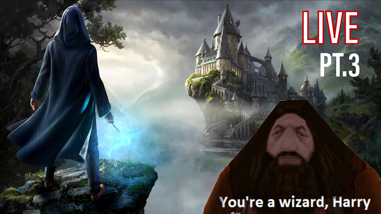 [LIVE] RUMBLE GAMING: Hogwarts Legacy | Ya know, Wizard Stuff.