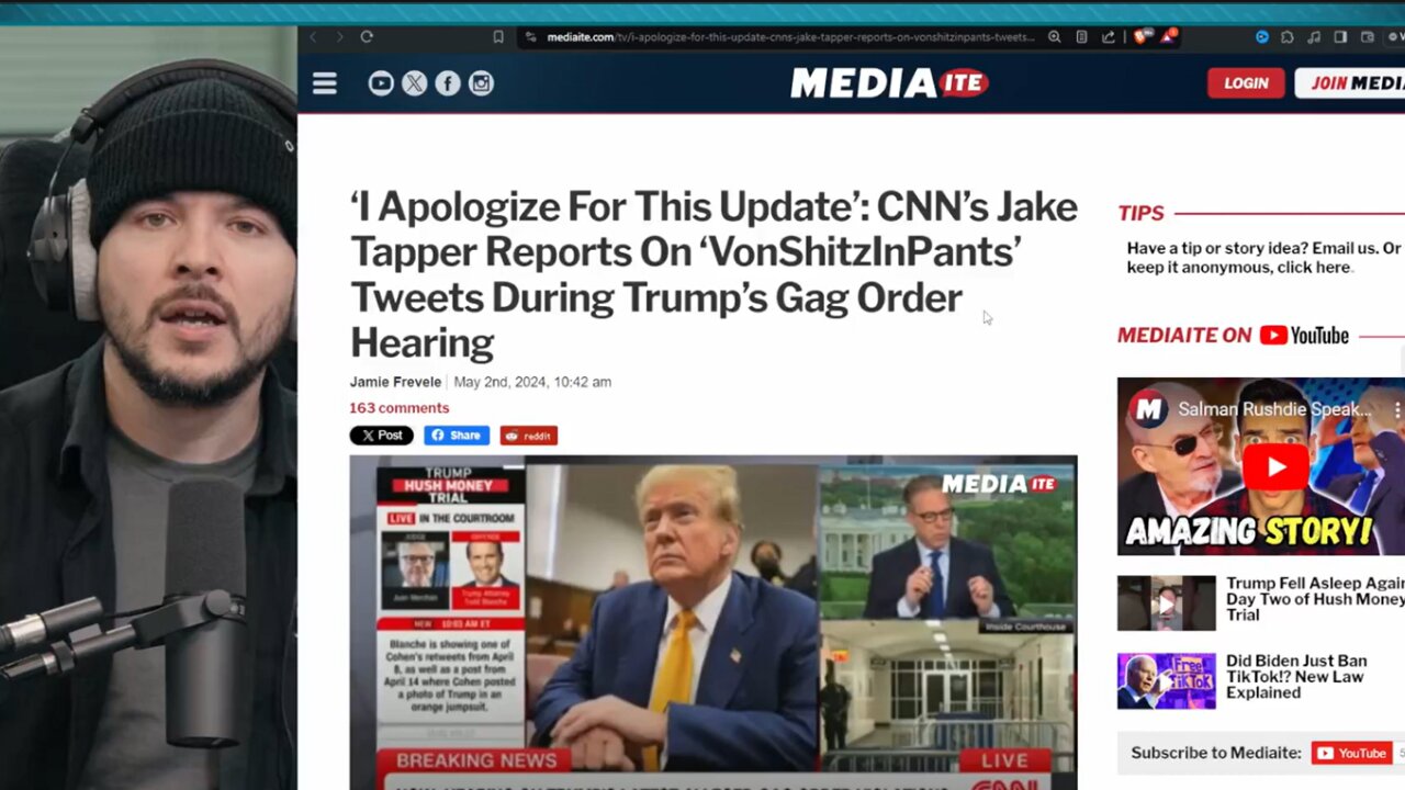 CNN Forced To Report Cohen Tweets About VonShitzinPants In HILARIOUS Segment, CNN DEFENDS TRUMP