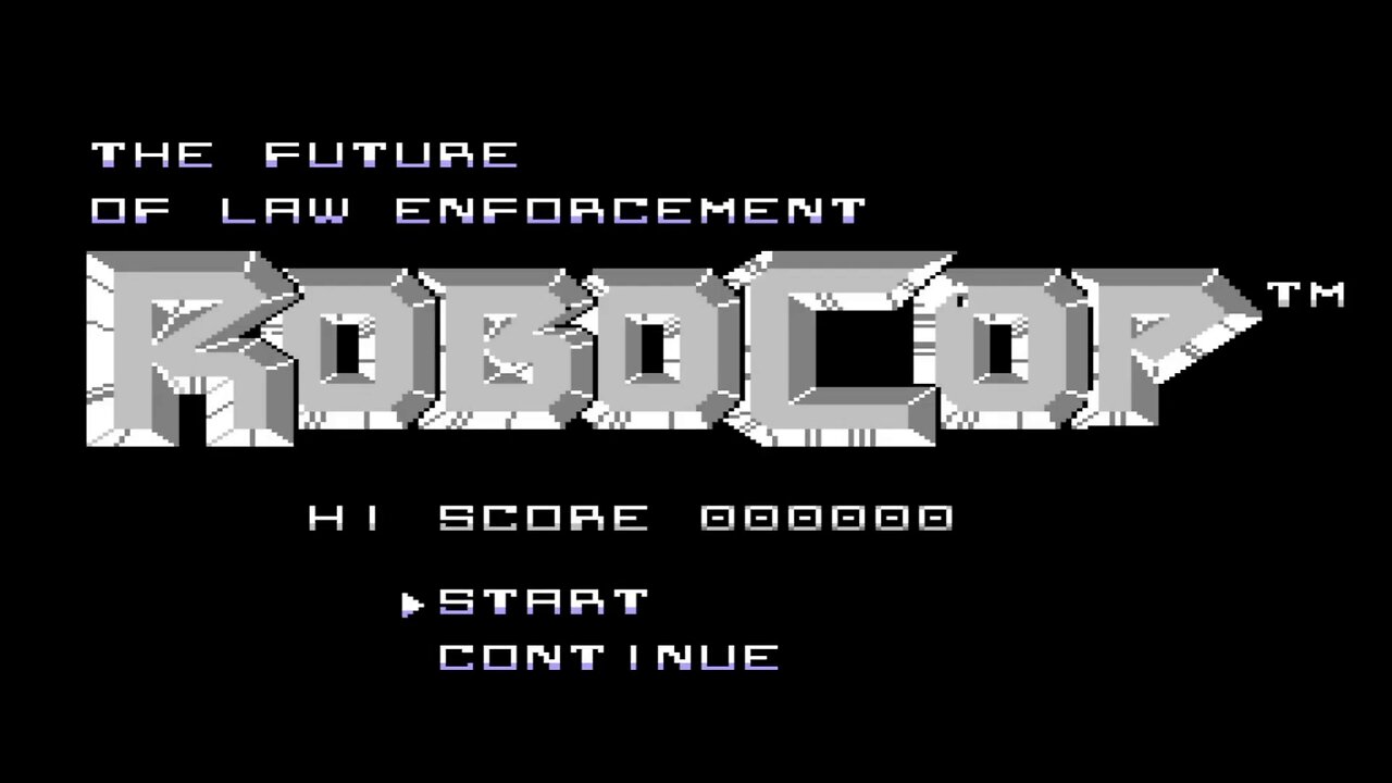 RoboCop - Full Playthrough - NES 1988