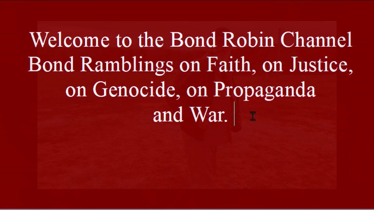 Faith, Justice, Genocide and War