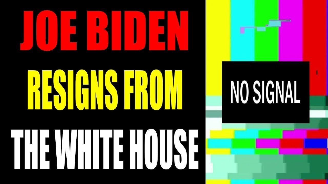 JOE BIDEN RESIGNS FROM THE WHITE HOUSE TODAY UPDATE