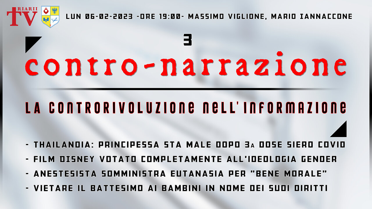 CONTRO-NARRAZIONE NR. 3. Mario Iannaccone, Massimo Viglione