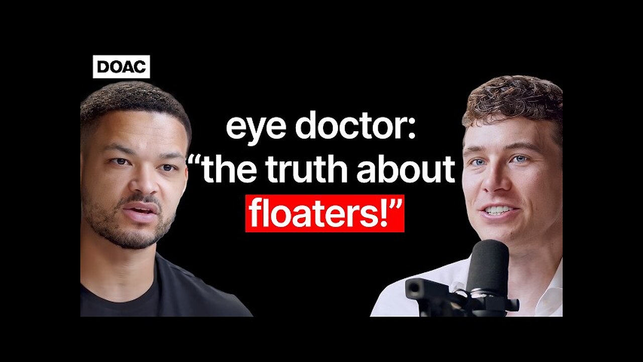 The No.1 Eye Doctor: They’re Lying To You About Blue Light! The Truth About Floaters!