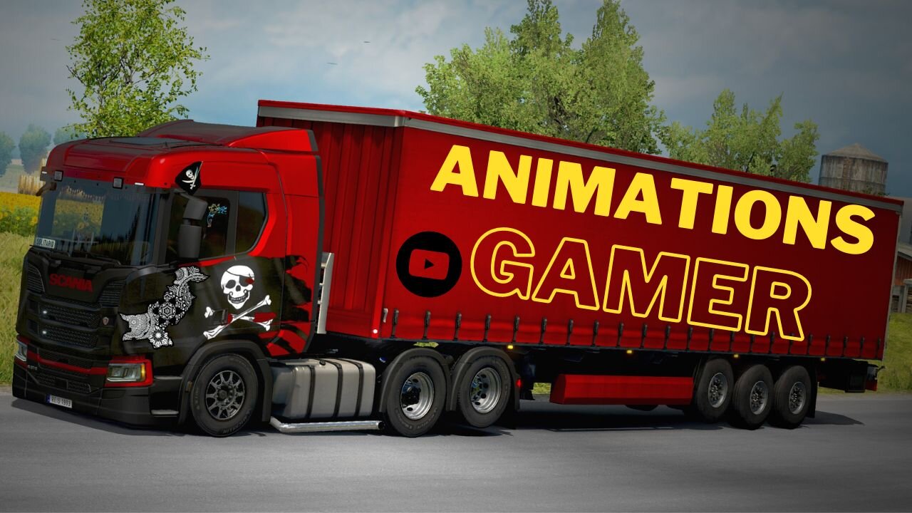 EURO TRUCK SIMULATOR 2 DRIVE IN HEAVY RAIN DELIVERY TO CAMBRIDGE | ANIMATIONS CONSULTANT | #2022