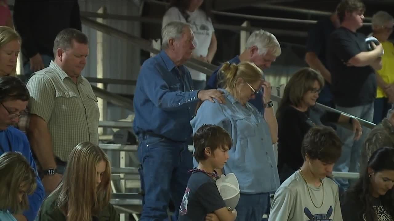 Moment of silence was held in memory of Daniel Rodriguez-Lopez who was fatally shot at the DeSoto County Fair