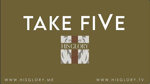 Lara Logan | His Glory Presents: Take FiVe w/ Lara Logan