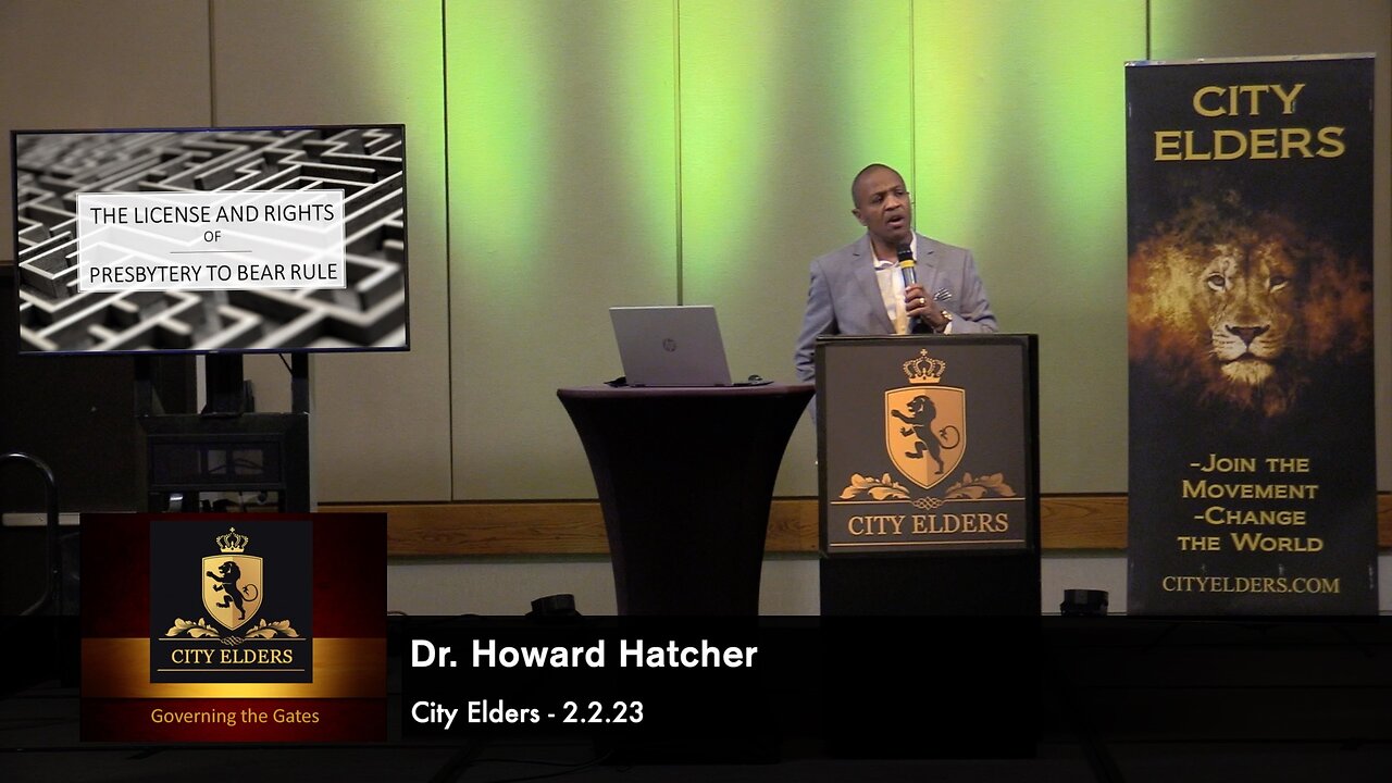 Dr. Howard Hatcher - The License & Rights of Presbytery to Bear Rule