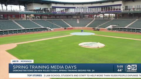 Spring Training set to begin with new rules