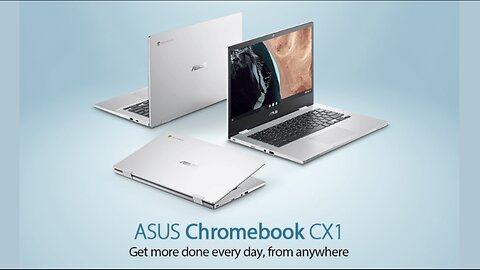 ASUS Chromebook CX1, 14" FHD, Intel® Celeron N4500 Processor