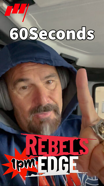 ⏱️60 Seconds $PLTR $MSFT $OM $GP $ARKK $COIN Rebel's Edge today 1pm🕐