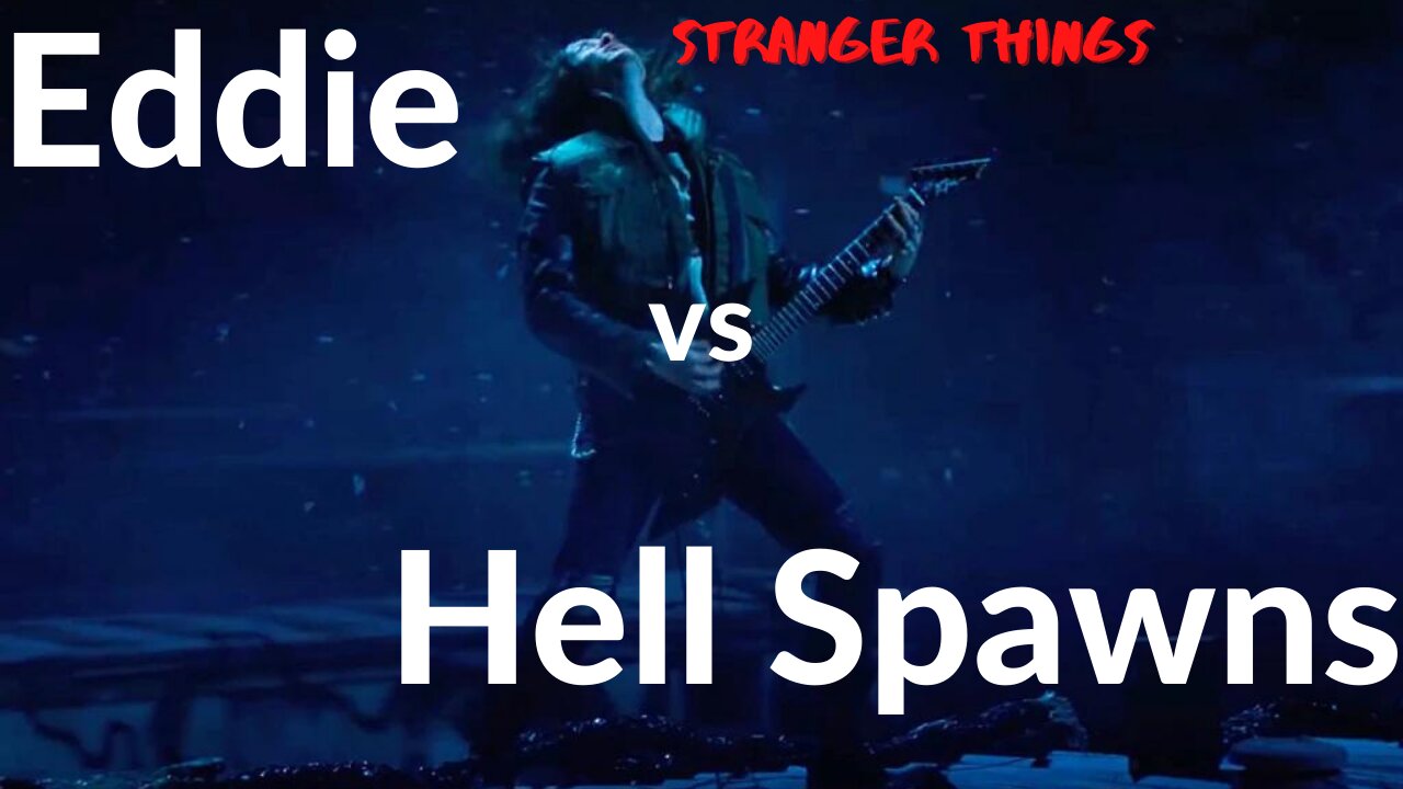 Guitar Solo vs Interdementional Hellspawns #shorts #strangerthings #reels