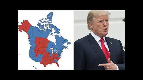 THE NORTH AMERICAN UNION BLUEPRINT! 4 STATES THREATEN TO LEAVE AMERICA AND JOIN CANADA OVER TRUMP!
