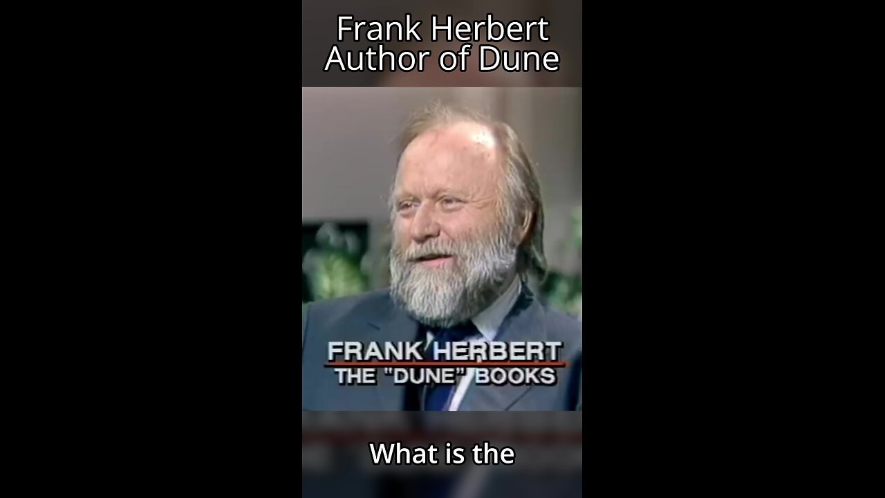 Dune Author on the Illusion of Government #shorts