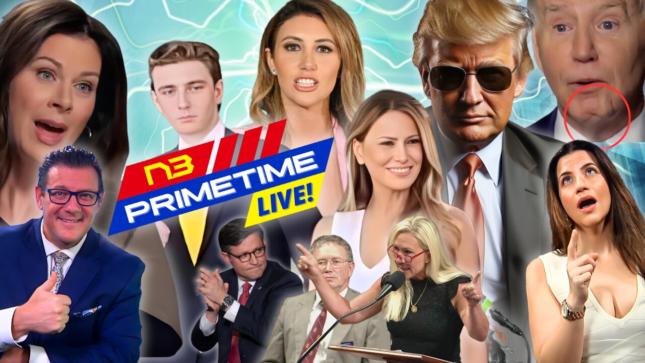 LIVE! N3 PRIME TIME: Biden's Blunder, Barron Rises, Trump's Crypto Push