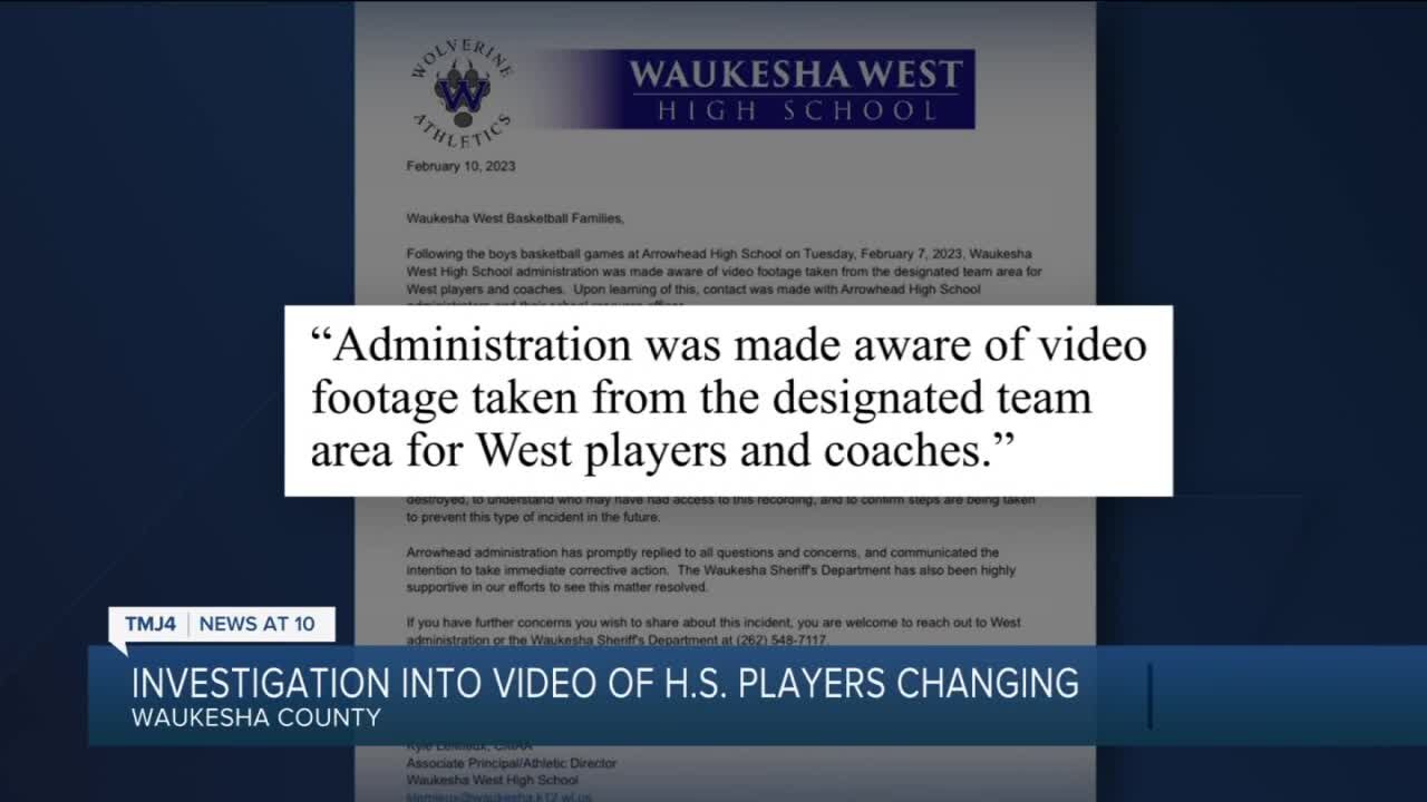 Investigation into video of high school athletes changing at Arrowhead