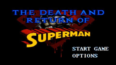 Death and Return of Superman - Hack Edition ( MD ROM )