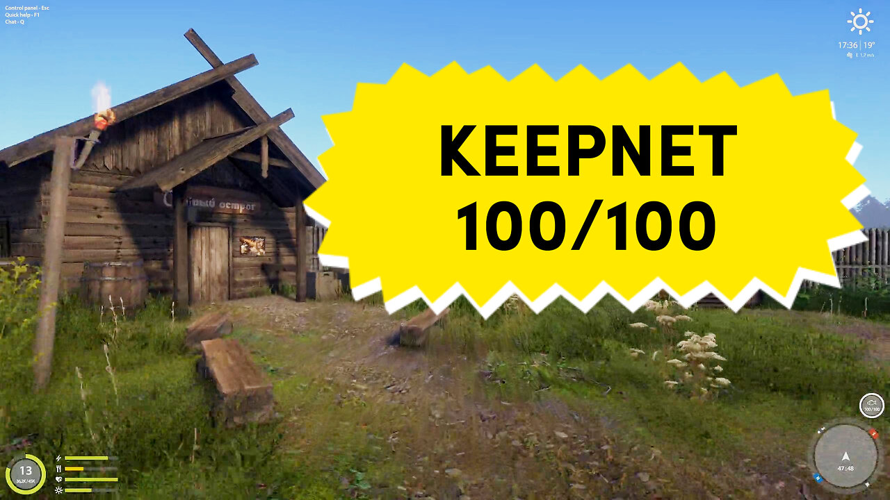 Keepnet full of fish, Russian fishing 4 pc game