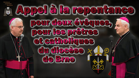 Appel à la repentance pour deux évêques, pour les prêtres et catholiques du diocèse de Brno