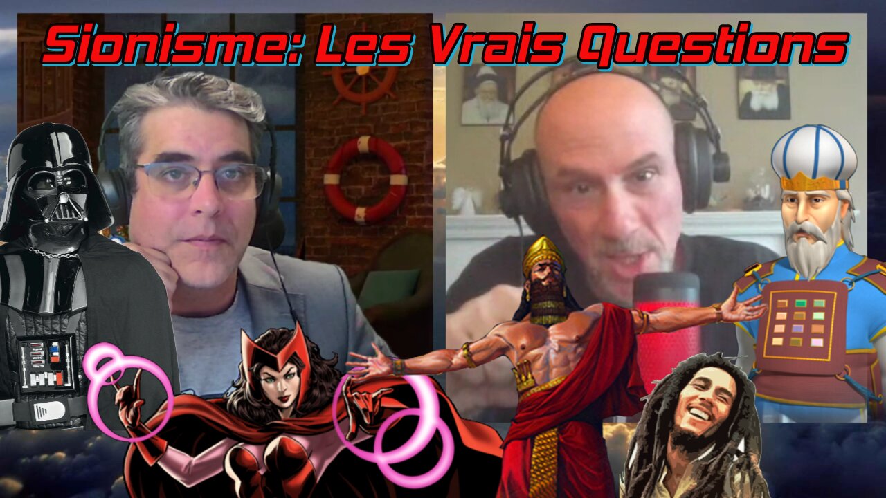 Sionisme : les vrais questions. Cosmos Show 2 mai 24 avec Jarred neil