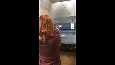 Kaylee Shooting The S&W 386