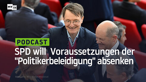 Medien: SPD plant Gesetzesinitiative, um Voraussetzungen der "Politikerbeleidigung" abzusenken