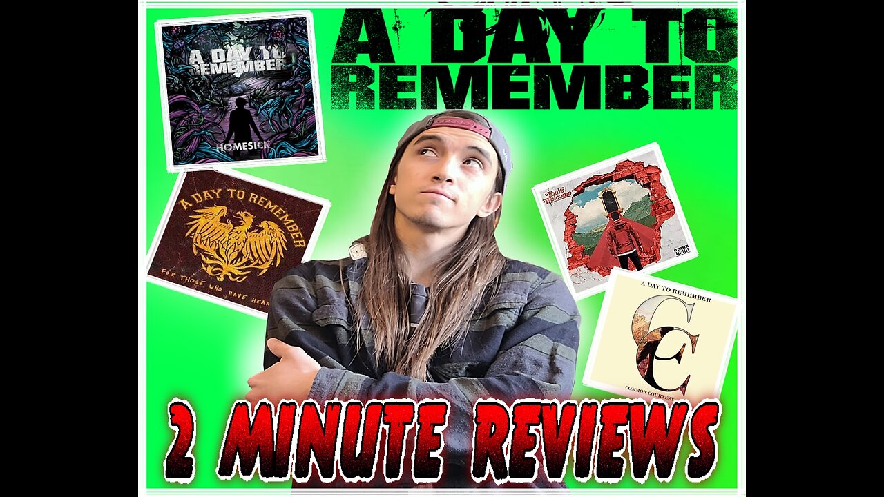 A Day To Remember | Top 3 Albums | 2 Minute Reviews
