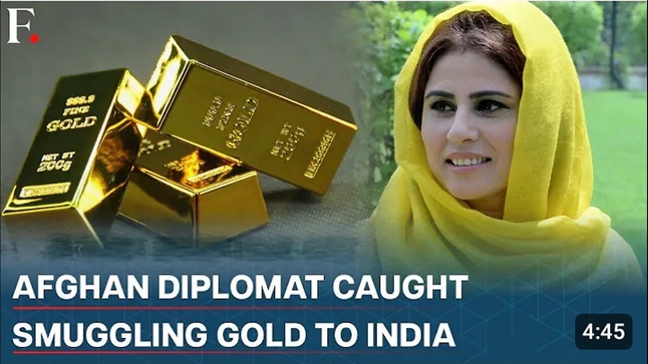 Afghan diplomat tried to smuggle 25kg gold to India from Dubai in her Clothes