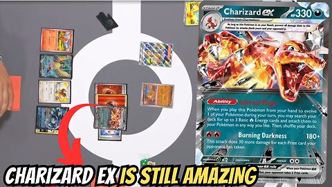 Charizard ex is Still BDIF!! - Italy Bologna Round 4 Match (Charizard ex VS Pidgeot ex Stall)