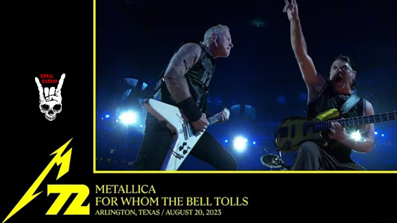 Metallica - For Whom the Bell Tolls (Arlington, TX - August 20, 2023)