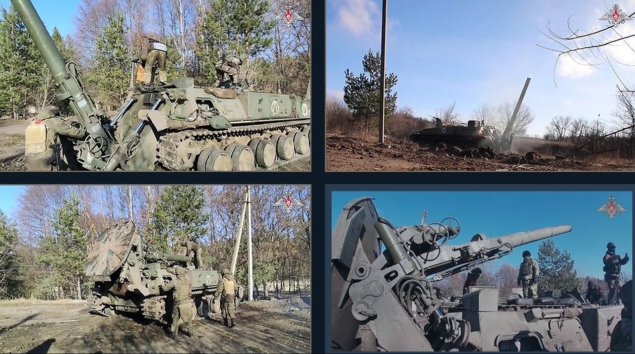 Special-DENAZIFICATION power mortar: Central MD Tyulpan self-propelled mortar in combat action