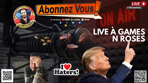 GAMES N ROSES LIVE: LA FIN DE LA DÉMOCRATIE