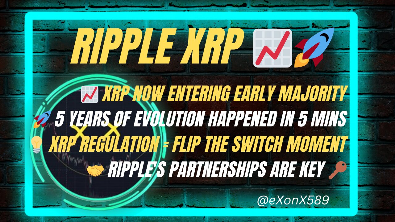 💡 REGULATION = FLIP THE SWITCH MOMENT 🤝 #RIPPLE'S PARTNERSHIPS ARE 🔑