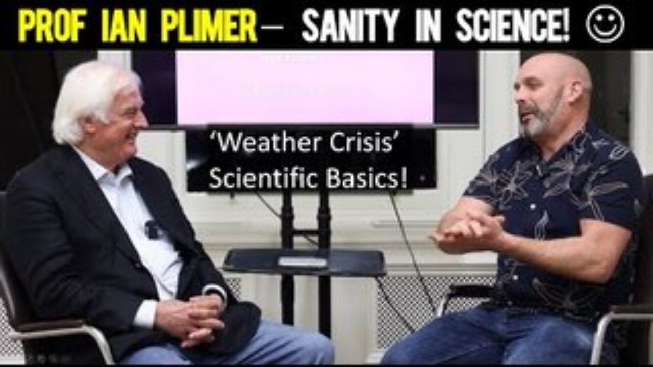 The Last Word on the Nice Weather Crisis! With Professor Ian Plimer