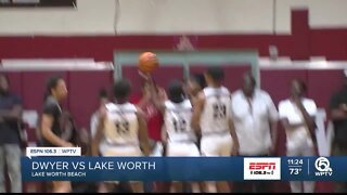 Lake Worth basketball hands Dwyer first loss of season