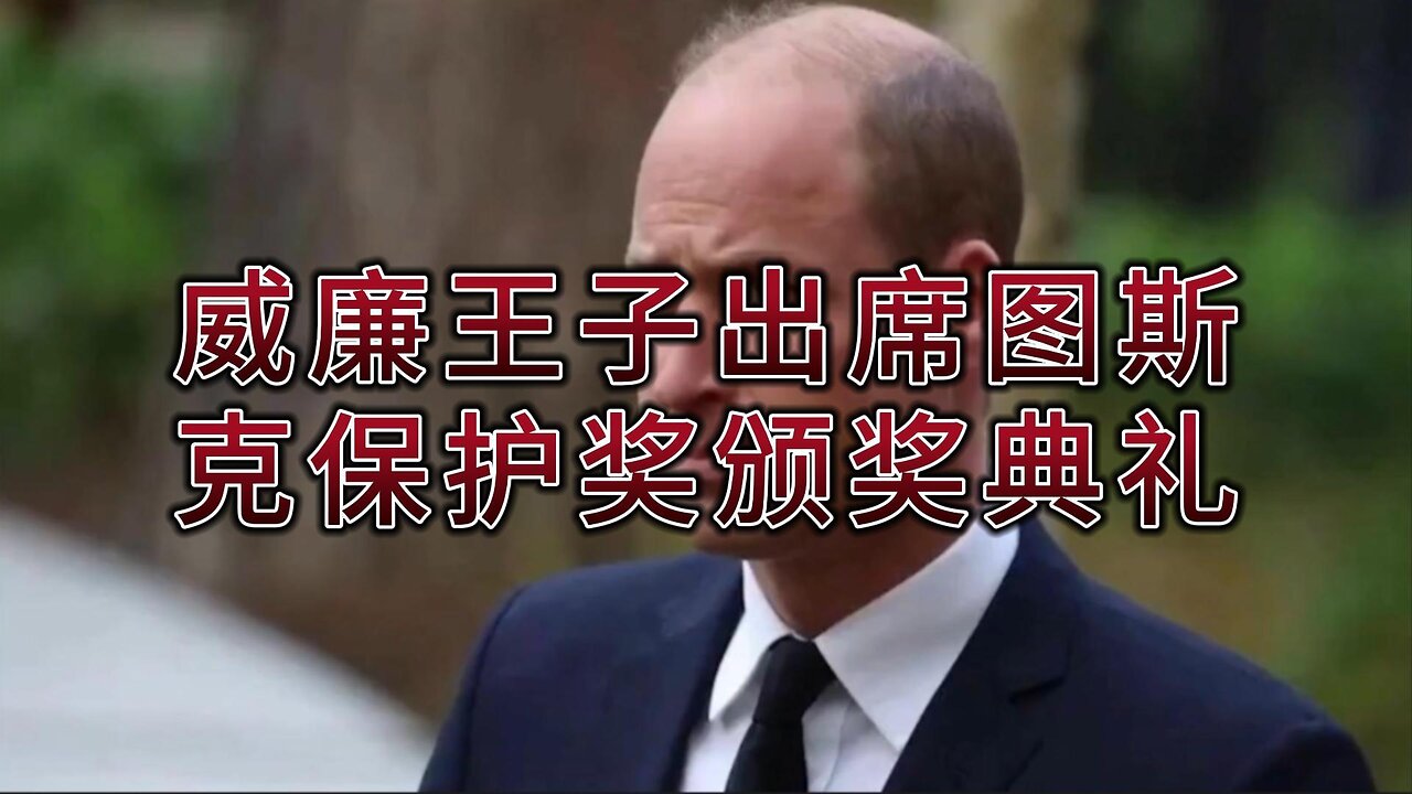 解析：威廉王子出席图斯克保护奖颁奖典礼